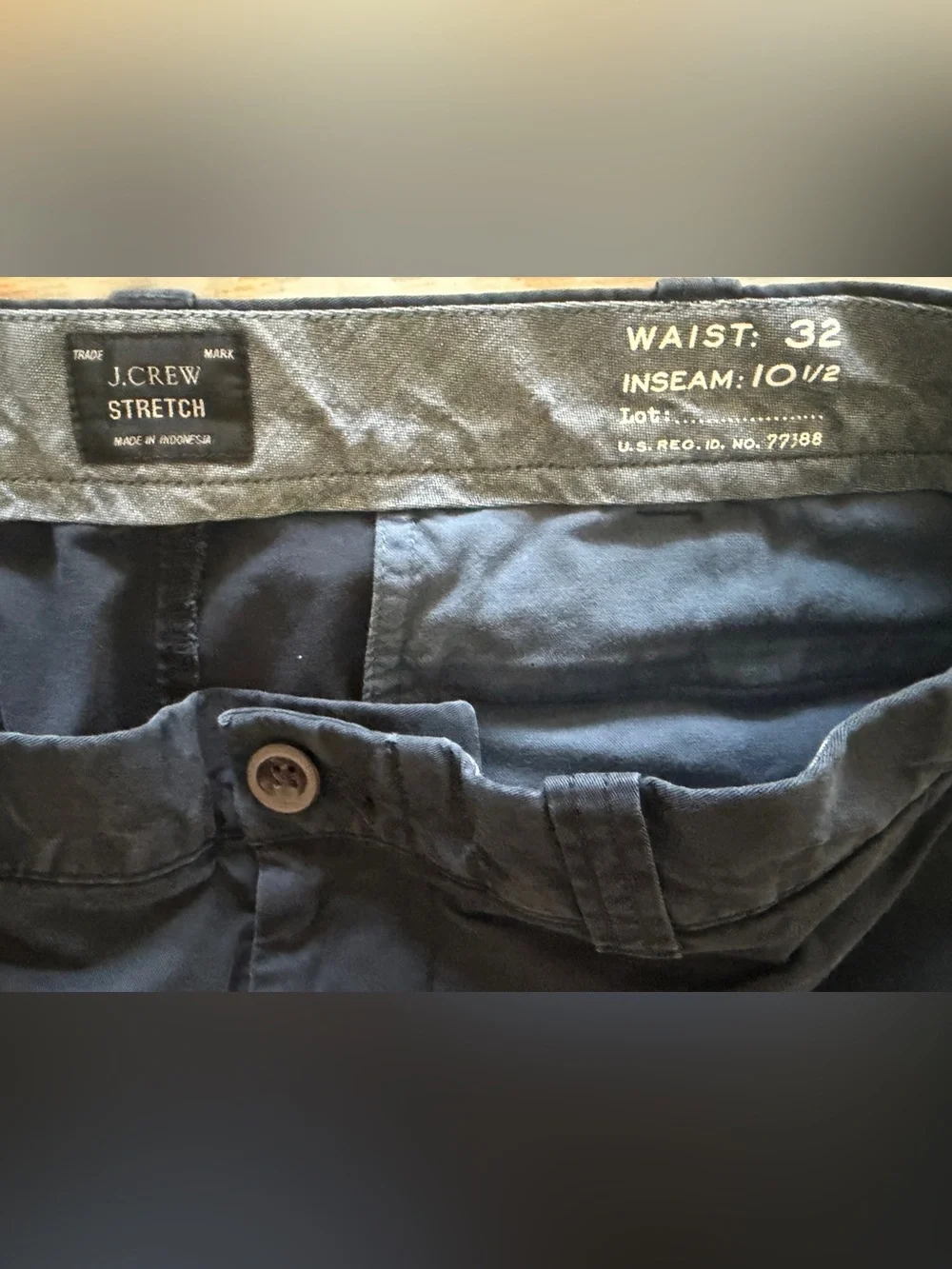 J. Crew Navy Gray & Khaki 10.5